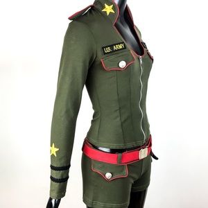 Trashy Lingerie Major Trouble Army Costume Small